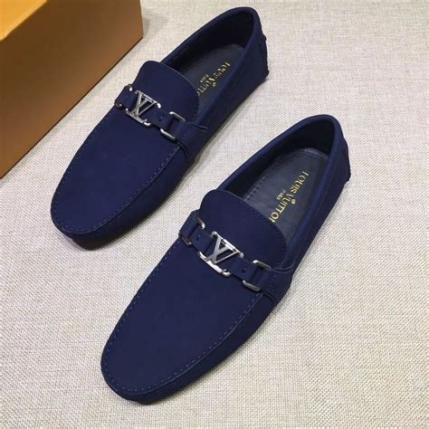 louis vuitton men's loafers for sale|louis vuitton suede loafers.